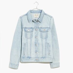 NWOT Madewell The Jean Jacket In Westlawn Wash, Size Large